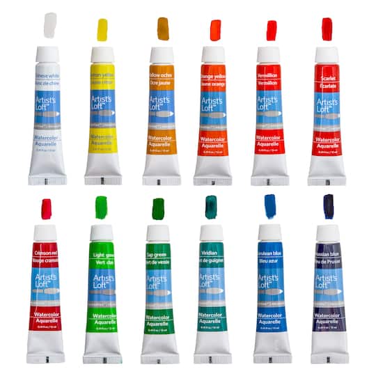 24 Color Watercolor Paint Value Pack by Artist's Loft™ Necessities™